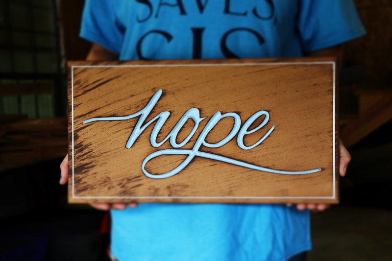 Hope Plaque