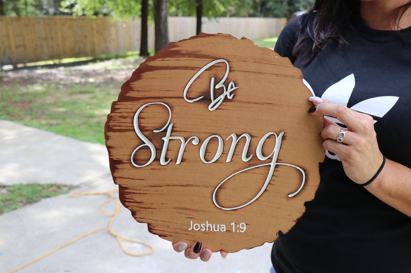 Be Strong Plaque